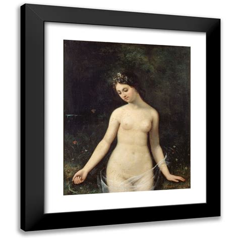 Théophile Gautier 12x14 Black Modern Framed Museum Art Print Titled