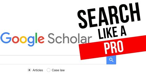 How To Use Google Scholar Like A Pro A Comprehensive Guide To Using