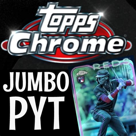 Topps Chrome Baseball Jumbo Box Half Case Break Pick Your