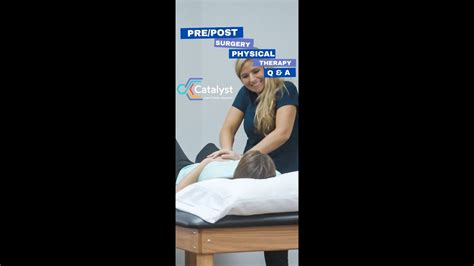 What You Need to Know About Pre/Post Surgery Physical Therapy! - YouTube