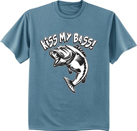 Bass Fishing T Shirt Mens Graphic Tee Etsy