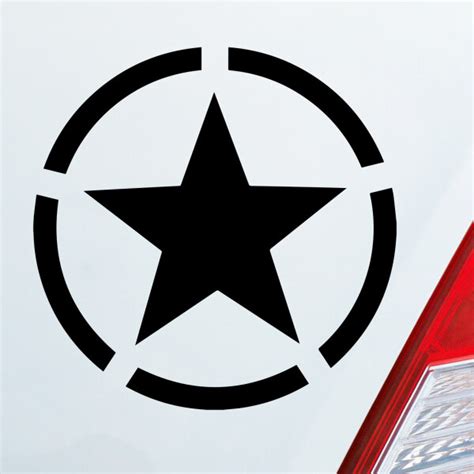 Stickeraffe Army Stern Star Usa Amerika Milit R Armee Auto Aufkleber