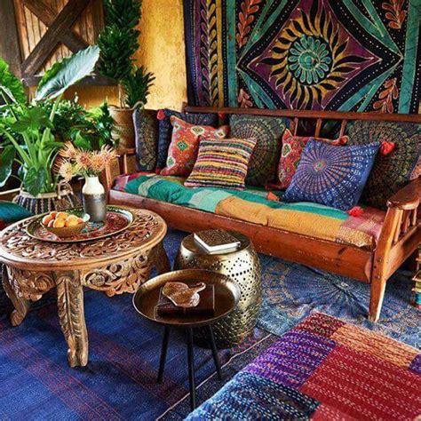 85 Inspiring Bohemian Living Room Designs - DigsDigs