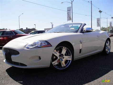 2007 Porcelain White Jaguar Xk Xk8 Convertible 19268149