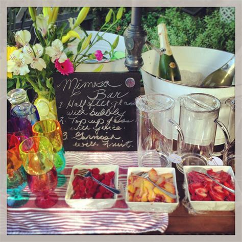 Pin By Owelee Creative On Party Time Bridal Shower Brunch Mimosa Bar