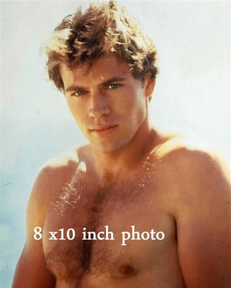 Jon Erik Hexum Rare Photo Sexy Shirtless Hairy Chest Gay Interest