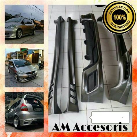 Jual Depan Samping Belakang Fullset Bodykit Jazz Gd3 Vtec Idsi Shopee