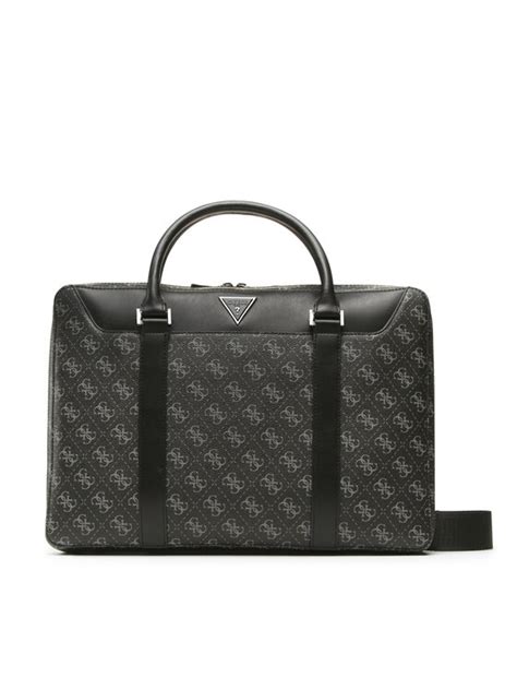 Guess Torba Na Laptopa Vezzola Smart Hmevzl P Czarny Modivo Pl