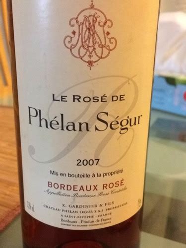 Ch Teau Ph Lan S Gur Bordeaux Ros Vivino Us