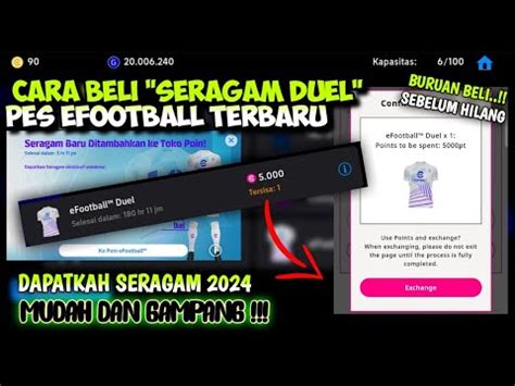 CARA BELI SERAGAM PES EFootbalL 2023 SETELAH UPDATE TUKARKAN