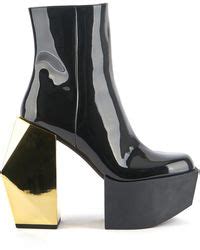 United Nude Stage Boot In Gray Lyst