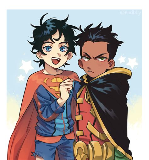 DamiJon The Super Sons Ship Unlocklist Boy Of Steel And The Boy