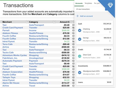 Management Accounts Excel Template