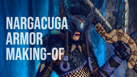 Nargacuga Armor Making-Of + PDF Pattern (It's epic, i promised) - YouTube