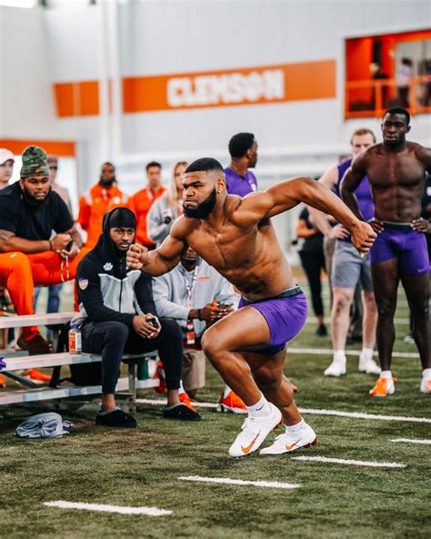 Clemson Pro Day Results Clemson Tigers Official Athletics Site