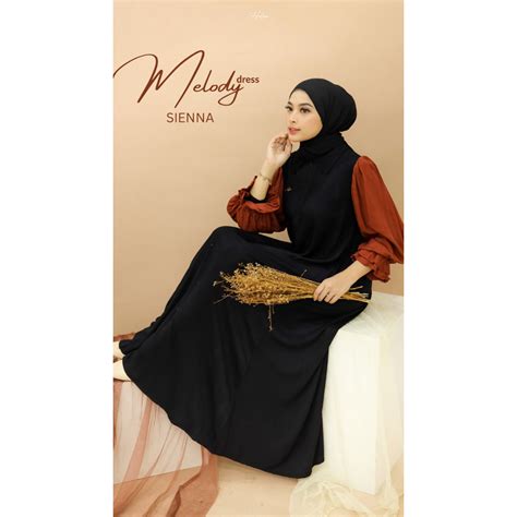 Jual HALWA APPAREL MELODY Dress GAMIS Shopee Indonesia