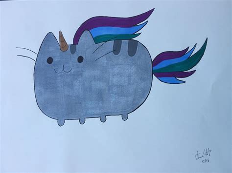 Pusheen Unicorn by lettystolf on DeviantArt