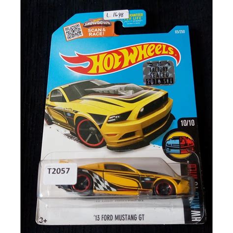 Jual Hot Wheels 13 Ford Mustang GT HW Mild To Wild Factory Sealed Yellow Shopee Indonesia
