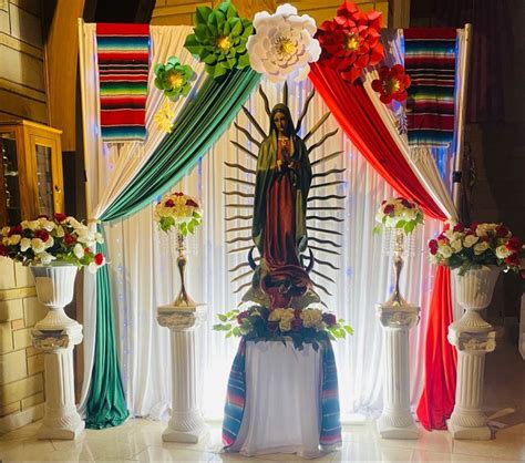 altar virgen de guadalupe decoracion de altares  la virgen de
