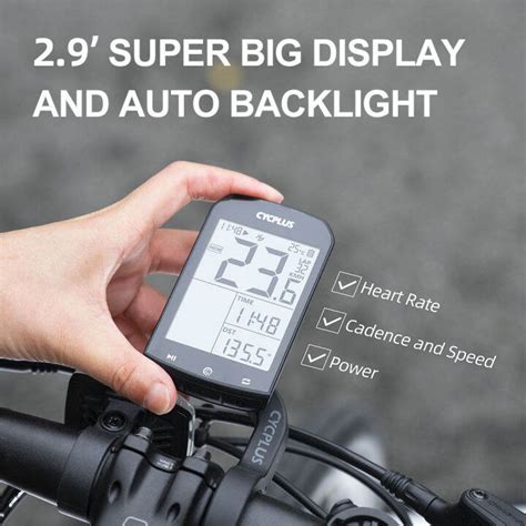 Cycplus Gps Bike Computer Bicycle Essories Ant Ble Waterproof