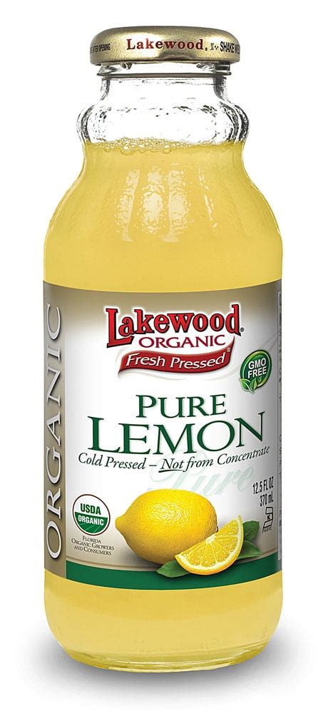 Lakewood Organic Juice Lemon Fl Oz Ct Walmart Walmart