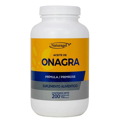 Naturagel Aceite de Onagra 200 Cápsulas Costco México