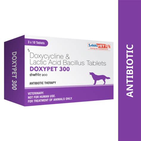 buy savavet doxypet doxycycline tablet  dogs cats  supertails