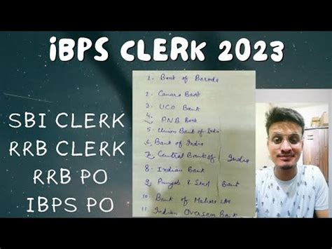 Bank Preference In Ibps Clerk 2023 Exam YouTube