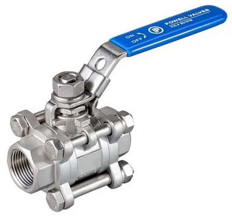 Stainless Steel Medium Pressure Screwed Socket End Ball Valve For