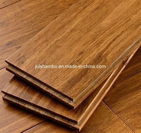 Eco Forest Strand Woven Bamboo Flooring Waterproof Carbonized Bamboo