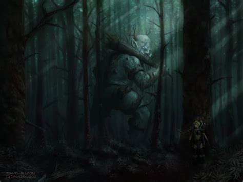 Forest Ogre On Behance