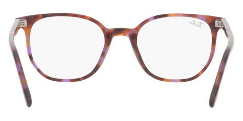 Ray Ban Elliot RX5397 8175 50 Brown And Violet Havana Eyeglasses