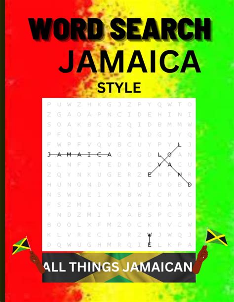 Word Search Puzzle Book Jamaican Style 36 Fun And Playful Puzzles To