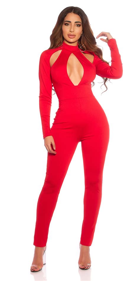 Trendstylez Sexy Figurbetonter Jumpsuit Overall