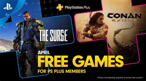 Playstation Plus Free Games Lineup April 2019 Ps4 Youtube