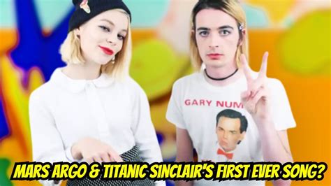 Mars Argo And Titanic Sinclair S First Ever Song Youtube