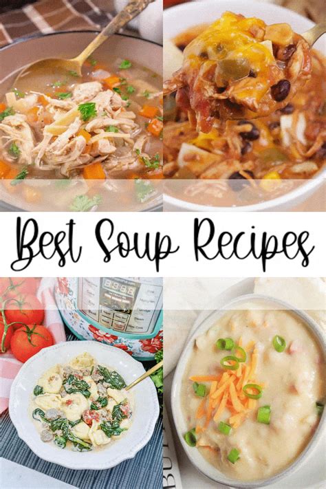 11 Soup Recipes - Best Soup Ideas