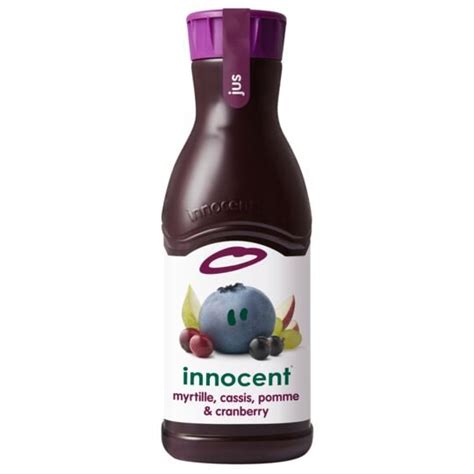 Jus Multifruits Myrtille Cassis Pomme Et Cranberry INNOCENT La