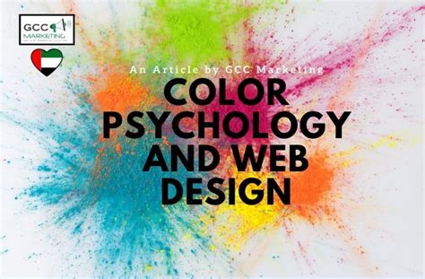 COLOR PSYCHOLOGY AND WEB DESIGN -GCC