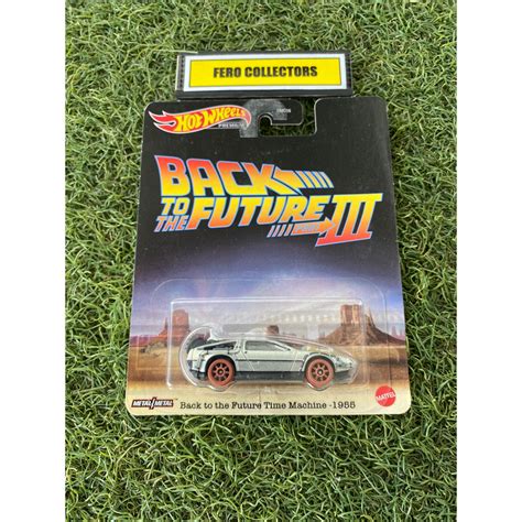 Hot Wheels Back To The Future Time Machine Shopee Malaysia