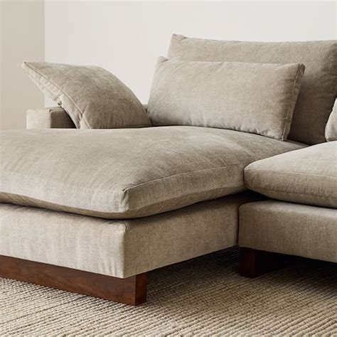 Harmony Piece Chaise Sectional Sofa With Chaise West Elm