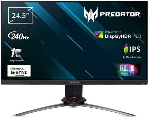 Acer XB253Q Gaming-Monitor - 24 Zoll, Full-HD, 240Hz, 1ms, IPS-Panel ...