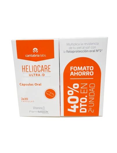 HELIOCARE ULTRA D CAPSULAS 30 30 CÁPSULAS Farmacia Junco Díez