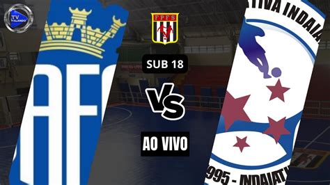 SANTO ANDRÉ FC X A D INDAIATUBA SUB 18 AO VIVO A1 TV FALANDO