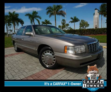 1998 Cadillac Deville Low 67k Miles 1 Owner Carfax