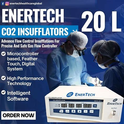 Digital Enertech Co2 Insufflator 20L With Air At Best Price In Mumbai