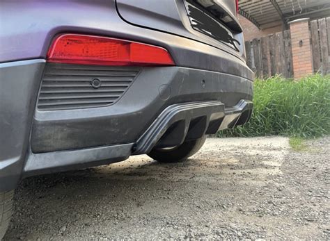 Диффузор заднего бампера на Крета — Hyundai Creta (1G), 1,6 л, 2018 ...