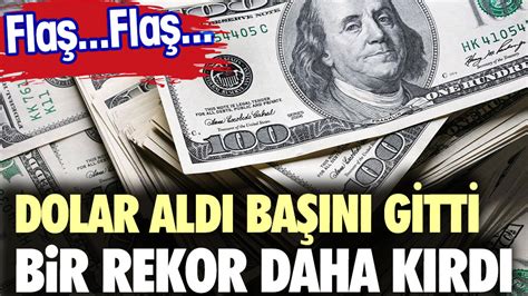 Dolar uçtu gidiyor Hergün yeni bir rekora imza atan dolar 18 54 ü gördü