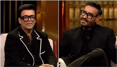 Koffee With Karan 8 Ajay Devgan Reveals Karan Johar As His Former