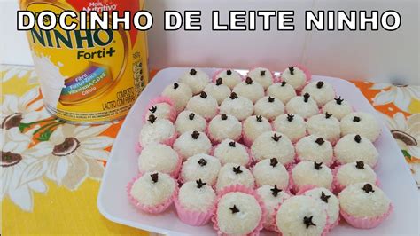 Docinho De Leite Ninho Que N O Vai No Fogo Brigadeiro De Leite Ninho